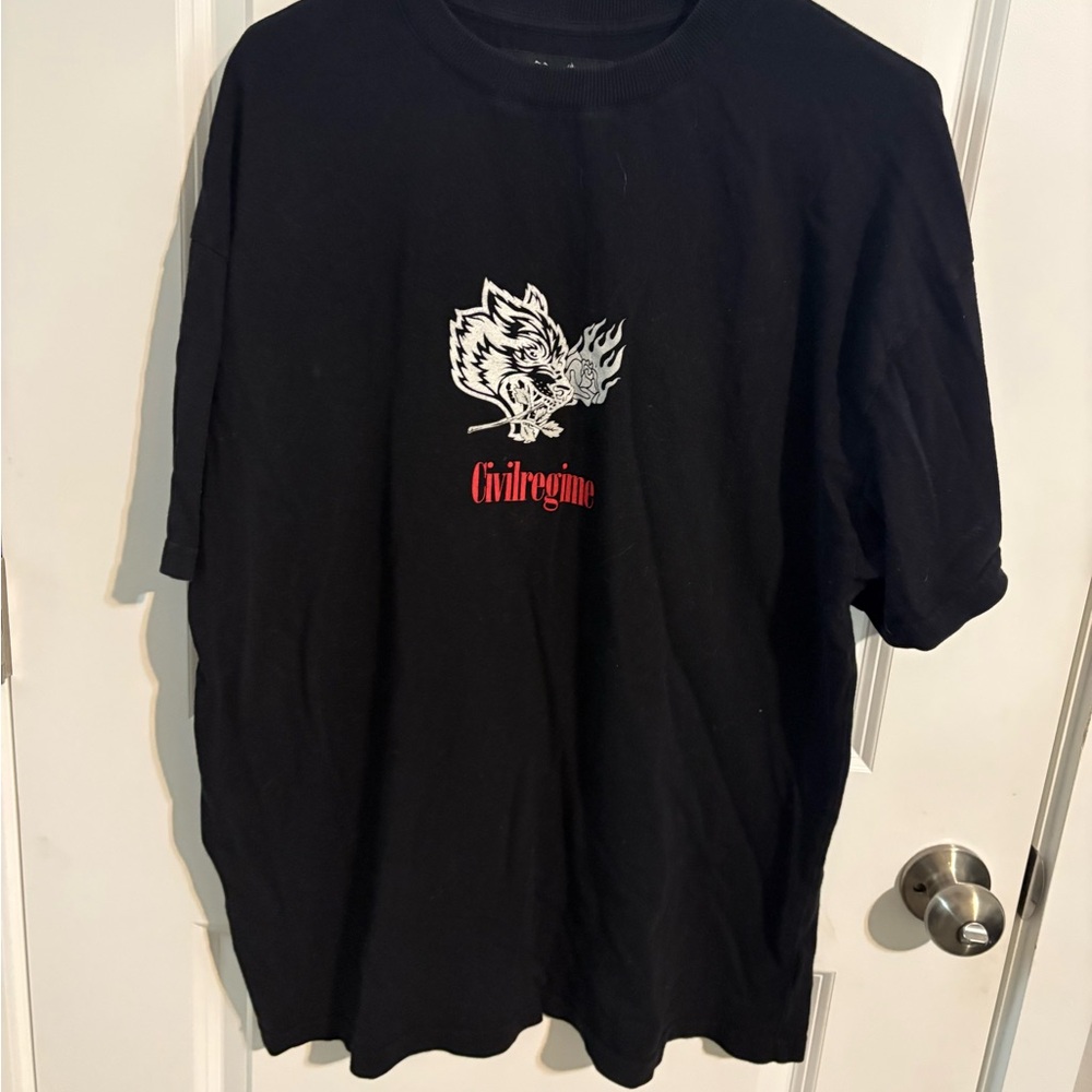Darc Sport Black Tee with Graphic Design